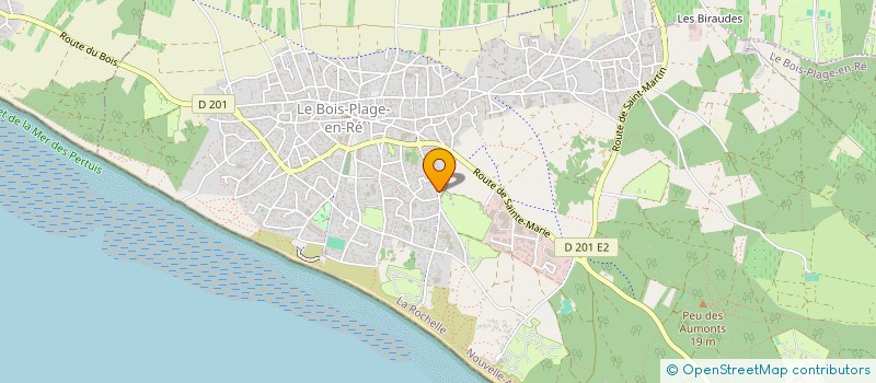localisation de l'entreprise MONSIEUR HENRI BOUCHET  LE BOIS-PLAGE-EN-RE