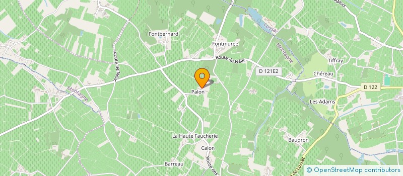 localisation de l'entreprise MONSIEUR HENRI BOUDOT  MONTAGNE