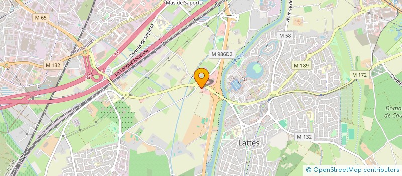 localisation de l'entreprise MONSIEUR HENRI BOULDOIRE à LATTES