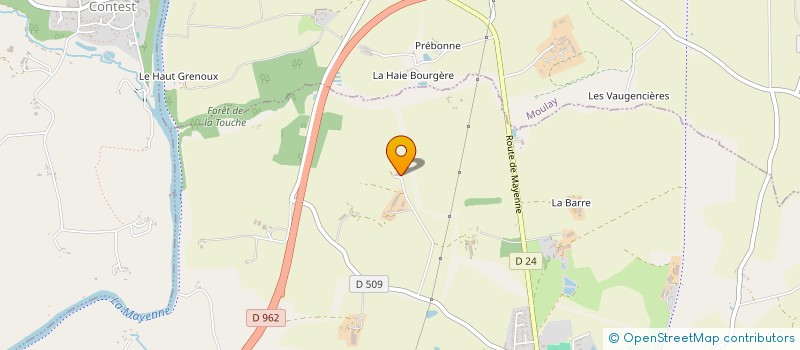 localisation de l'entreprise MONSIEUR HENRI BOUTRUCHE  COMMER