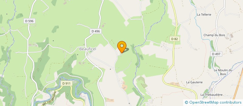 localisation de l'entreprise MONSIEUR HENRI BREILLOT  BEAUFICEL