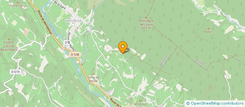 localisation de l'entreprise MONSIEUR HENRI BRES  NYONS