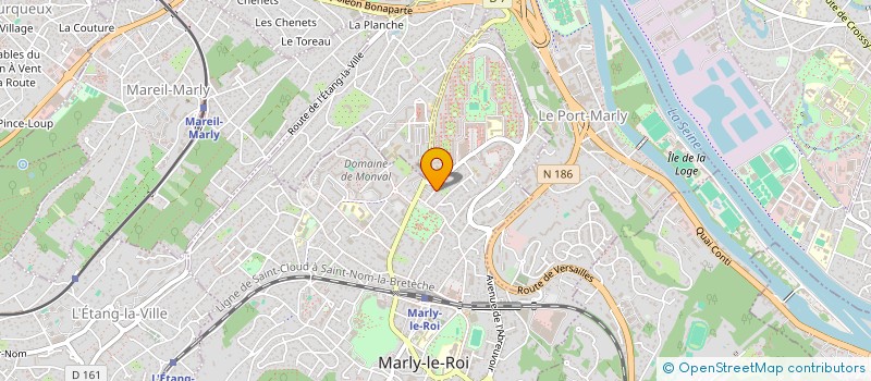 localisation de l'entreprise MONSIEUR HENRI BROUCHOT  MARLY-LE-ROI