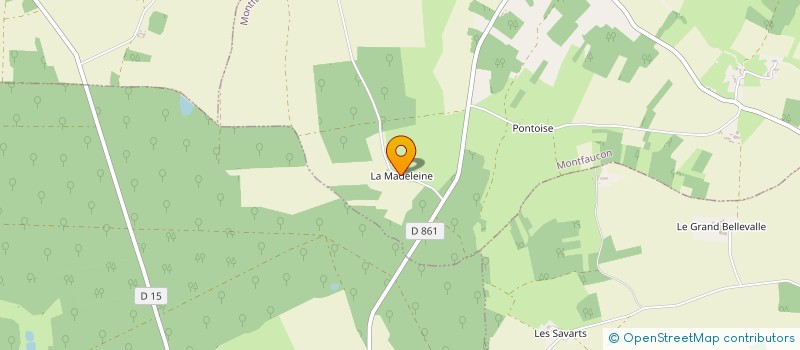 localisation de l'entreprise MONSIEUR HENRI BRUNEAUX à MONTFAUCON