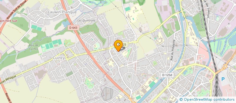 localisation de l'entreprise MONSIEUR HENRI BUFFET à DOUAI