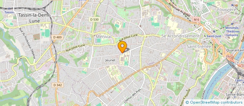 localisation de l'entreprise MONSIEUR HENRI BUGNET  LYON