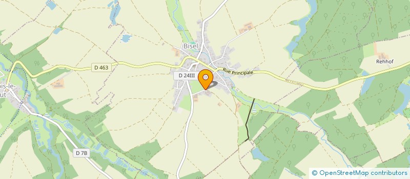 localisation de l'entreprise MONSIEUR HENRI BURTCHY  BISEL