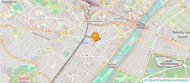 localisation de l'entreprise MONSIEUR HENRI BUZAGLO à PUTEAUX