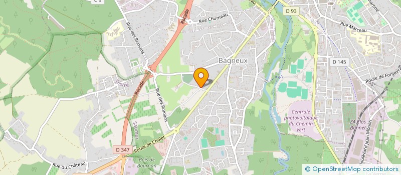 localisation de l'entreprise MONSIEUR HENRI CACCIA  SAUMUR