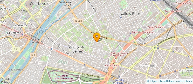 localisation de l'entreprise MONSIEUR HENRI CAILLAVET à NEUILLY-SUR-SEINE