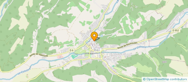 localisation de l'entreprise MONSIEUR HENRI CAILLET  ALLEMAGNE-EN-PROVENCE