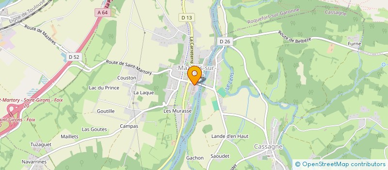 localisation de l'entreprise MONSIEUR HENRI CASTRES à MAZERES-SUR-SALAT