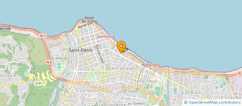 localisation de l'entreprise MONSIEUR HENRI CERVEAUX à SAINT-DENIS