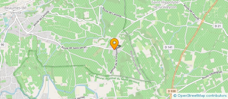 localisation de l'entreprise MONSIEUR HENRI CHABRAN  BEAUMES-DE-VENISE