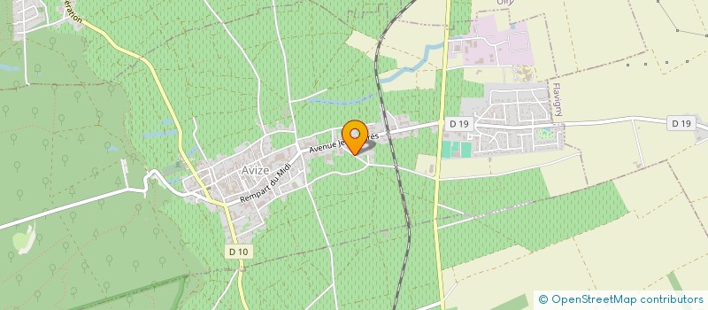 localisation de l'entreprise MONSIEUR HENRI CHAPIER à AVIZE