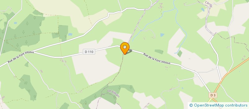 localisation de l'entreprise MONSIEUR HENRI CHAPUIS  LE BRETHON