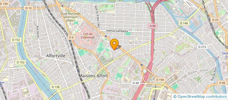 localisation de l'entreprise MONSIEUR HENRI CHARRON à MAISONS-ALFORT