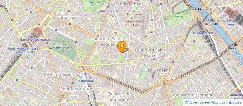 localisation de l'entreprise MONSIEUR HENRI CHAUSSONNIER  PARIS