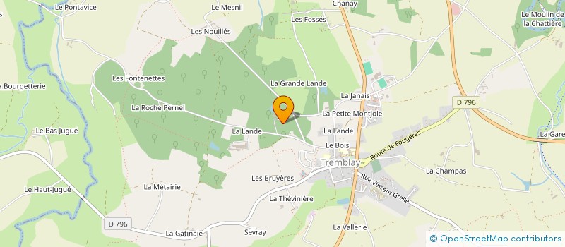 localisation de l'entreprise MONSIEUR HENRI CHAUVIN  VAL-COUESNON