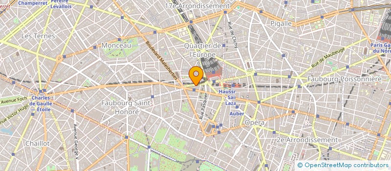 localisation de l'entreprise MONSIEUR HENRI CHAVOIX  PARIS