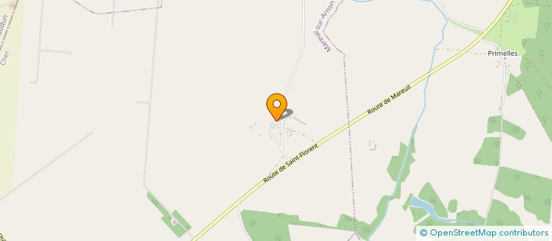 localisation de l'entreprise MONSIEUR HENRI CHEMINAIS  MAREUIL-SUR-ARNON