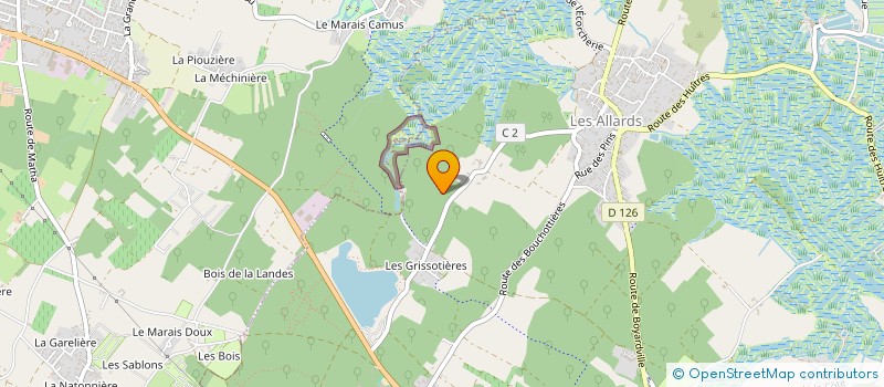 localisation de l'entreprise MONSIEUR HENRI CHEVALLIER  DOLUS-D OLERON