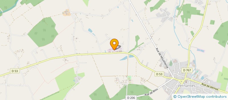 localisation de l'entreprise MONSIEUR HENRI CHEVET  NOYANT-VILLAGES