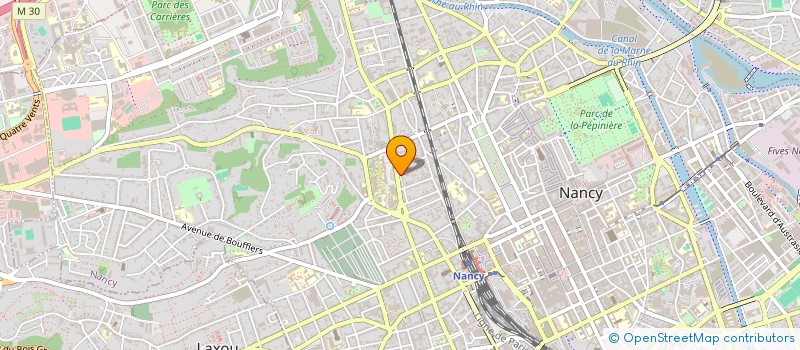 localisation de l'entreprise MONSIEUR HENRI CHINOT  NANCY