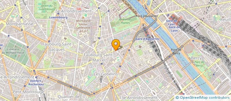 localisation de l'entreprise MONSIEUR HENRI CHRISTOPHE  PARIS