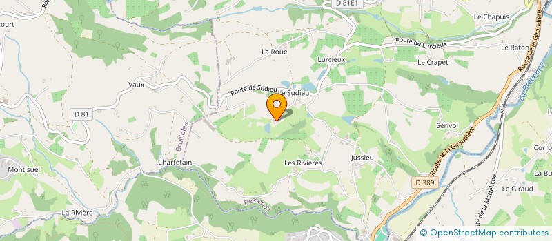 localisation de l'entreprise MONSIEUR HENRI CICERON à BESSENAY