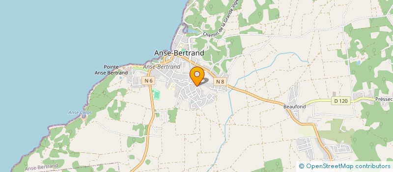 localisation de l'entreprise MONSIEUR HENRI CLAMY  L ANSE BERTRAND