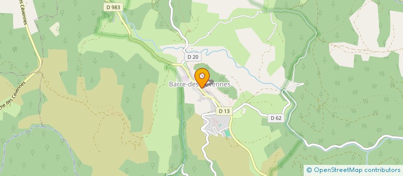 localisation de l'entreprise MONSIEUR HENRI CLEMENT  FRAISSINET-DE-FOURQUES