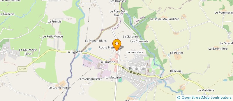 localisation de l'entreprise MONSIEUR HENRI CLOSSAIS à LARCHAMP