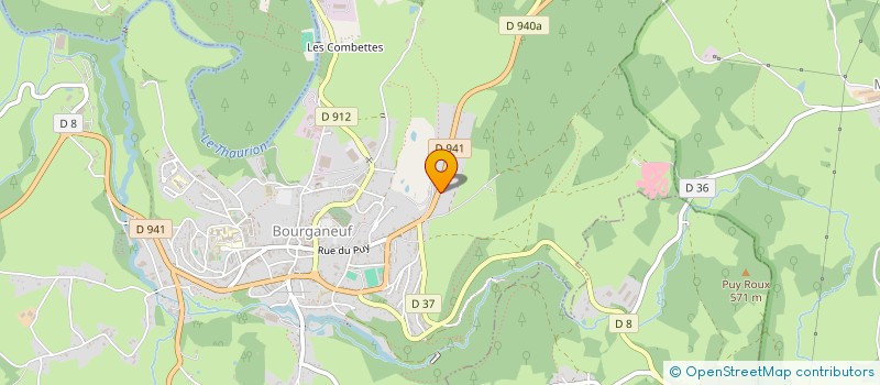 localisation de l'entreprise MONSIEUR HENRI COETTE à BOURGANEUF