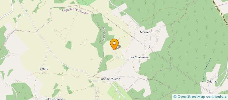 localisation de l'entreprise MONSIEUR HENRI CONTE  MENSIGNAC