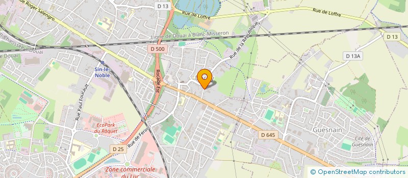 localisation de l'entreprise MONSIEUR HENRI CORBIN  DECHY