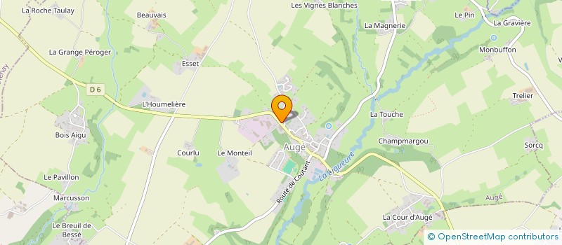 localisation de l'entreprise MONSIEUR HENRI CORBIN à AUGE