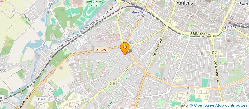 localisation de l'entreprise MONSIEUR HENRI-CORENTIN BUYSSE  AMIENS