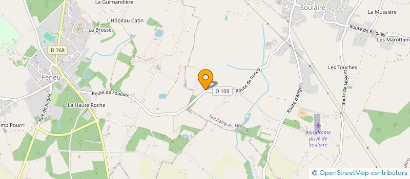 localisation de l'entreprise MONSIEUR HENRI COSTE  SOULAIRE-ET-BOURG