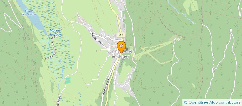 localisation de l'entreprise MONSIEUR HENRI COTTEY  PLATEAU D'HAUTEVILLE