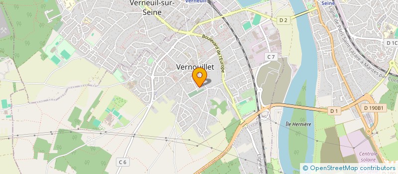 localisation de l'entreprise MONSIEUR HENRI COUET à VERNOUILLET