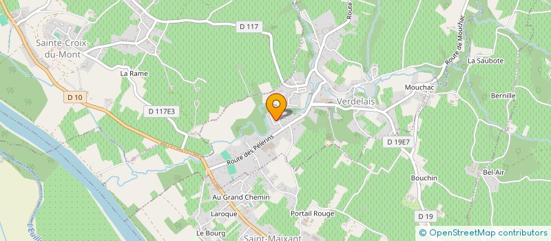 localisation de l'entreprise MONSIEUR HENRI COUSTANS à SAINT-MARTIAL