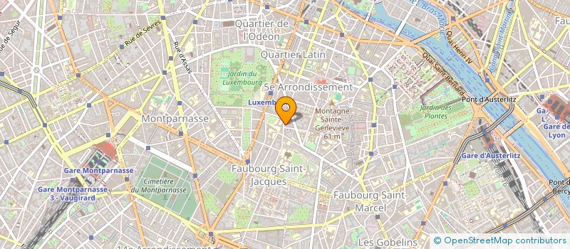 localisation de l'entreprise MONSIEUR HENRI CROSLEBAILLY à PARIS