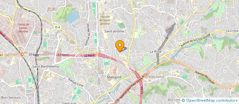 localisation de l'entreprise MONSIEUR HENRI CROVA à MARSEILLE
