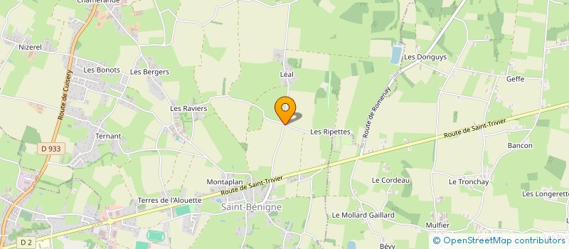 localisation de l'entreprise MONSIEUR HENRI DABOUNEAU à CHEVROUX