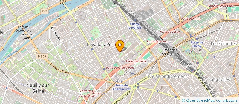 localisation de l'entreprise MONSIEUR HENRI DAHAN à LEVALLOIS-PERRET