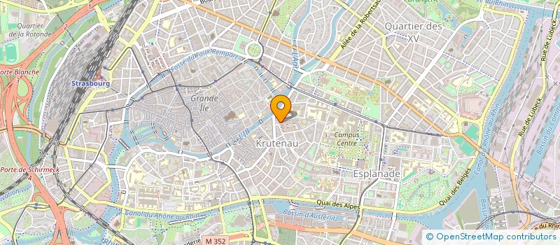 localisation de l'entreprise MONSIEUR HENRI DALVY  STRASBOURG