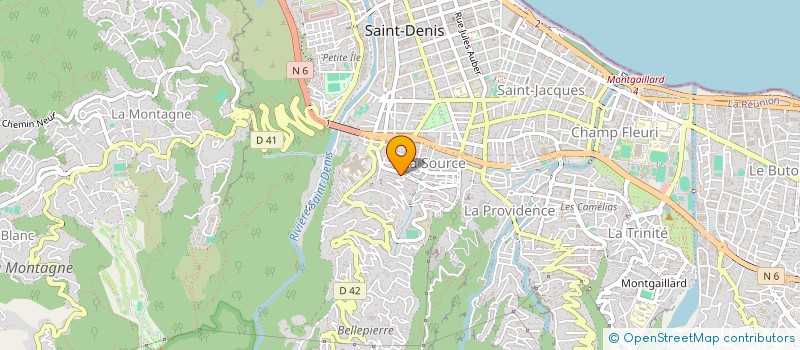 localisation de l'entreprise MONSIEUR HENRI DAMOUR à SAINT-DENIS