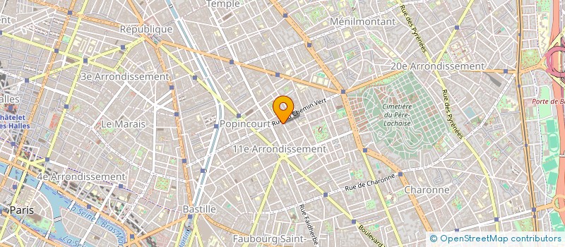 localisation de l'entreprise MONSIEUR HENRI DANIEL SAMAMA  PARIS