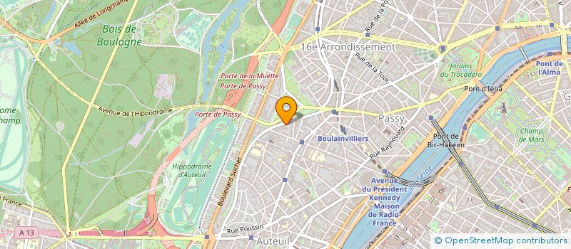 localisation de l'entreprise MONSIEUR HENRI DANON à PARIS